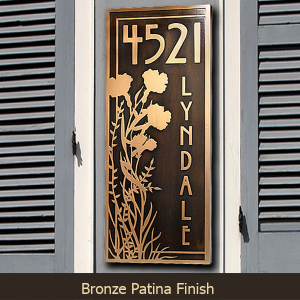 Bronze Poppy Address