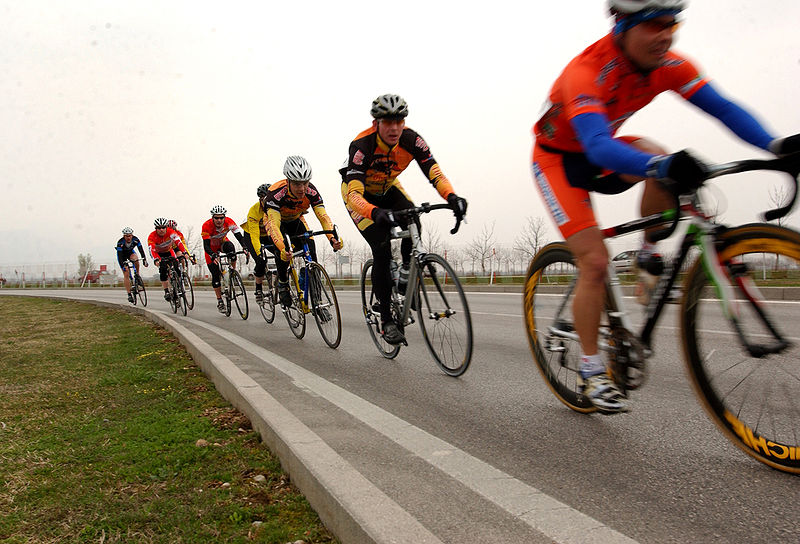 Cyclists in a Peloton