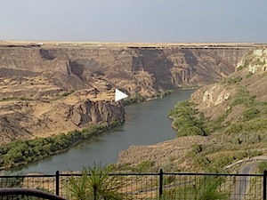 Top of the Snake River Gorge